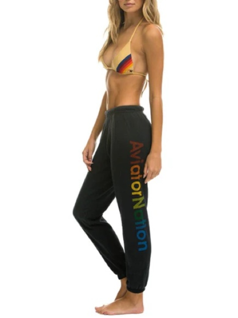 Aviator nation logo sweatpants